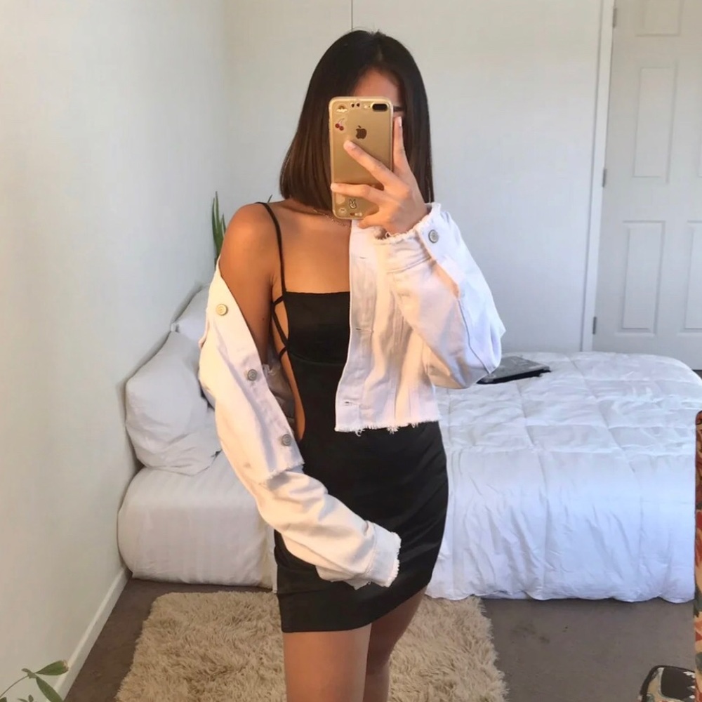 White Jean Jacket